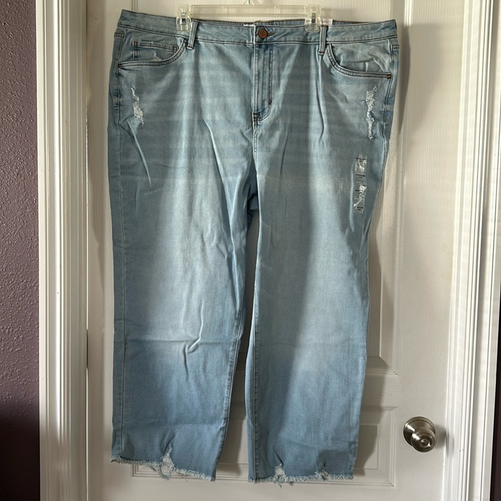 🎉HP🎊🆕NWT Size 24W Sonoma Straight Crop Jeans